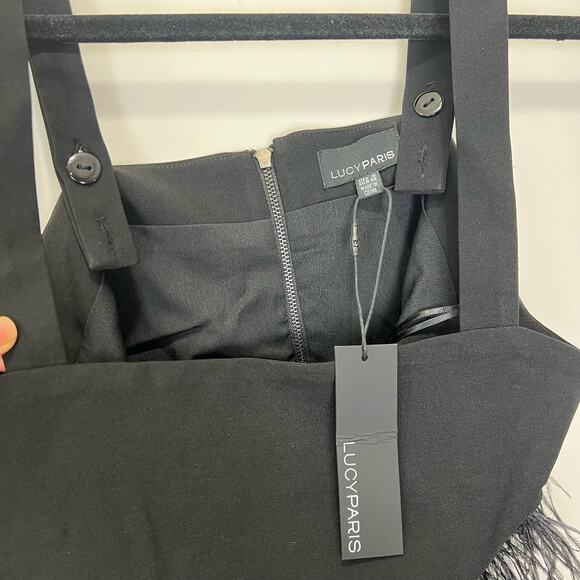 Lucky Paris Feather Hem Tank Top - Picture 3 of 5